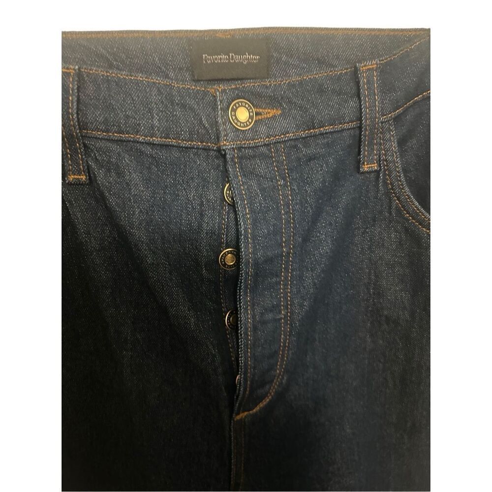 Favorite Daughter The Valentina Super High Rise Flare Pepper Wash Jeans Waist 36 - Picture 6 of 12
